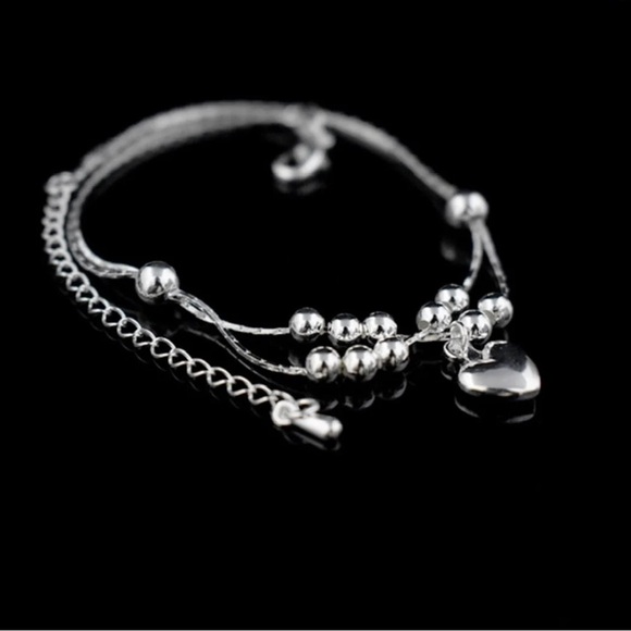 Foot Anklet 925 Sterling Silver Anklets Bracelet Chain For Women - Picture 3 of 10